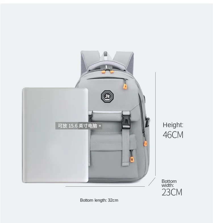 Custom Logo Oxford College Student New Designer Waterproof Cheap Fashion Cool Travel Student School Laptop Backpack For Teens