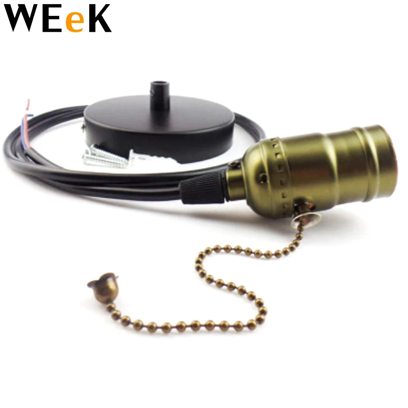 E26 E27 Vintage Lamp Holder Bar Base Hanging Strip Vintage Aluminum Socket Ceiling Light Lamp Holder For E26 E27 Vintage Socket