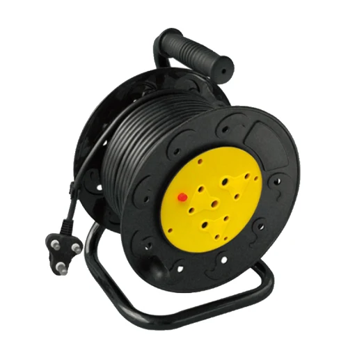 Flexible Waterproof Retractable Extension Power Cable Reel socket
