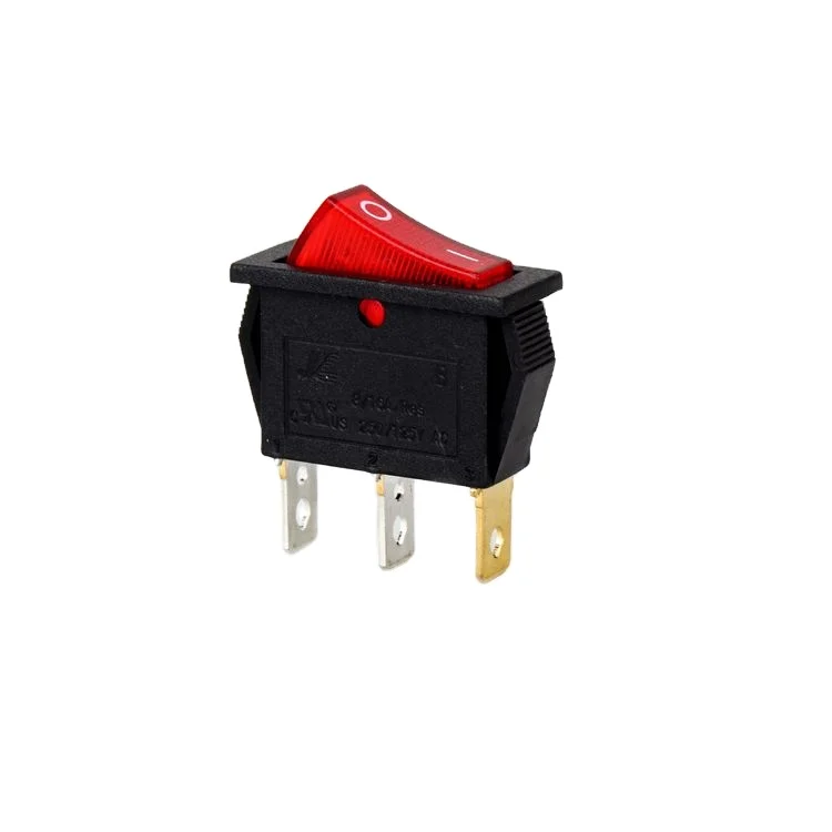 KCD3-102NC factory price Colorful light hight high rating bost Switch ip65 rocker switch 16a 250v