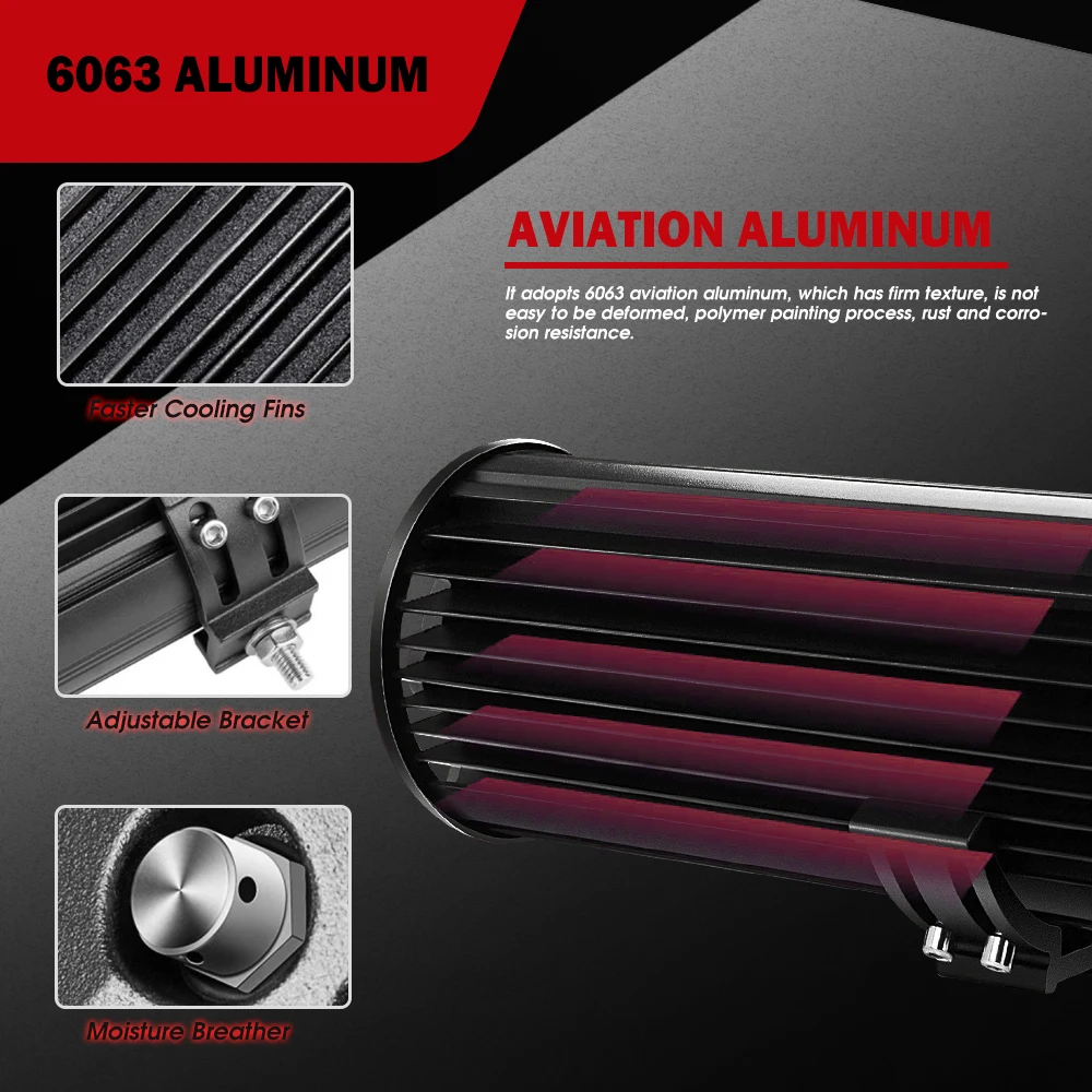  E-mark CE ROHS 100000 люмен 12D 4 ряда 22 