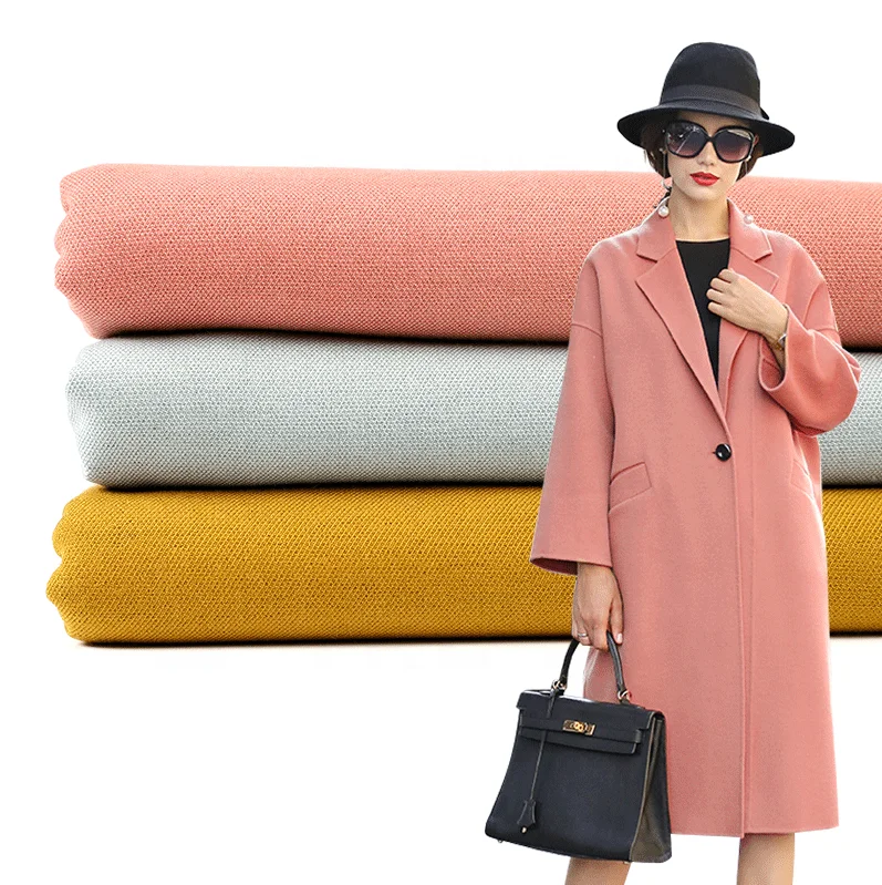 54% polyester 26% rayon 14% acrylic 4% Wool 2% Spandex High quality warm TR stretch wool textile fabric for Autumn windcoat,suit