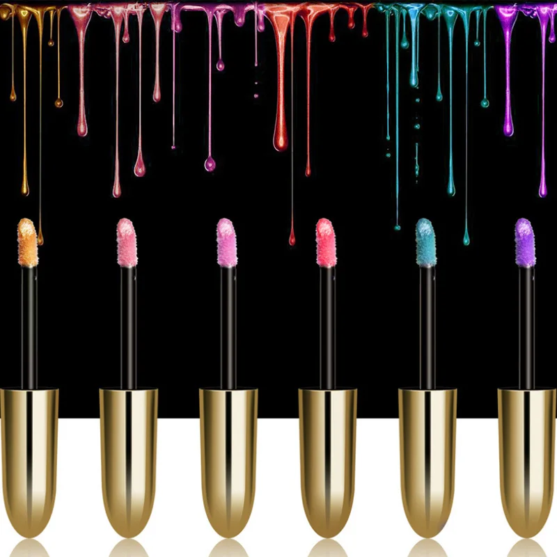 Free sample ISO approved top quality factory private label customized texture formula shinny clear lip gloss kit