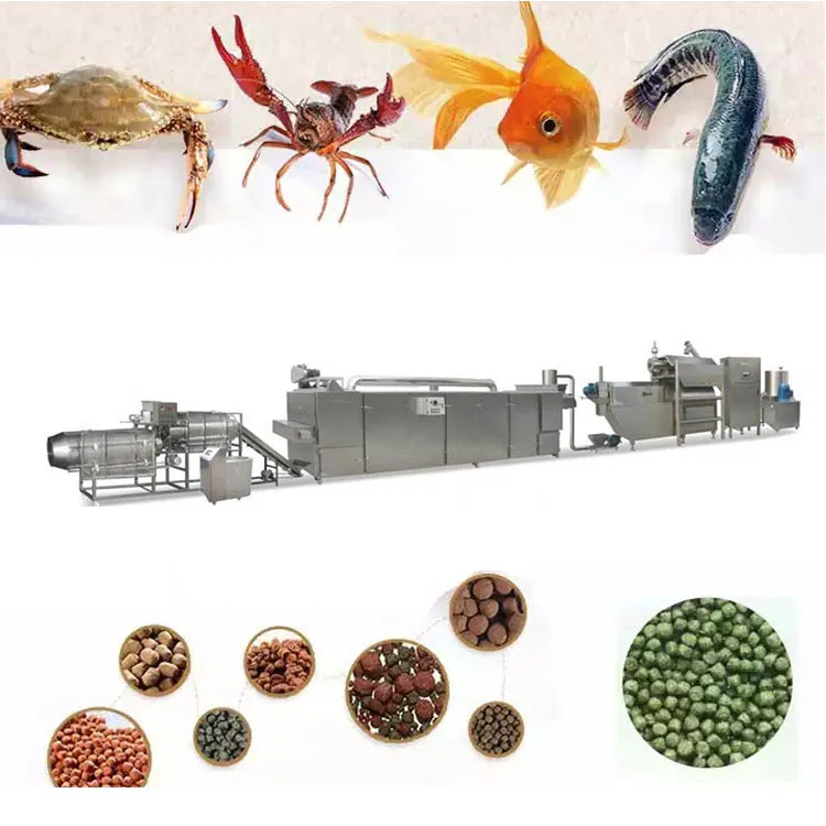 High capacity farming fish feed production line 500-600kg/h fish feed machine supplier