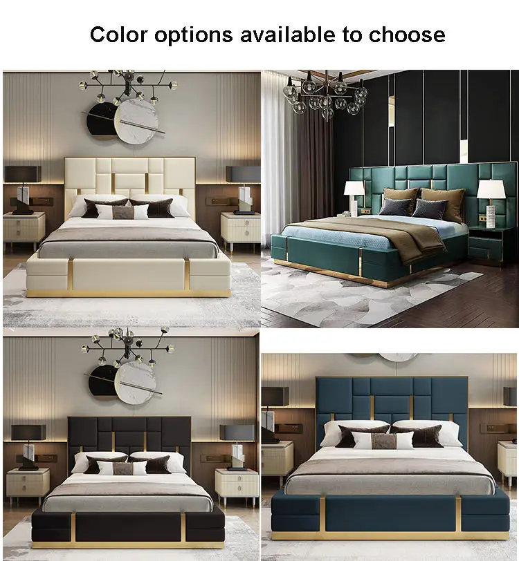Factory Outlet Hotel Suites Furniture Rest Home Grey Bedroom Set King Hotel Bedroom Ottoman Super King Bed