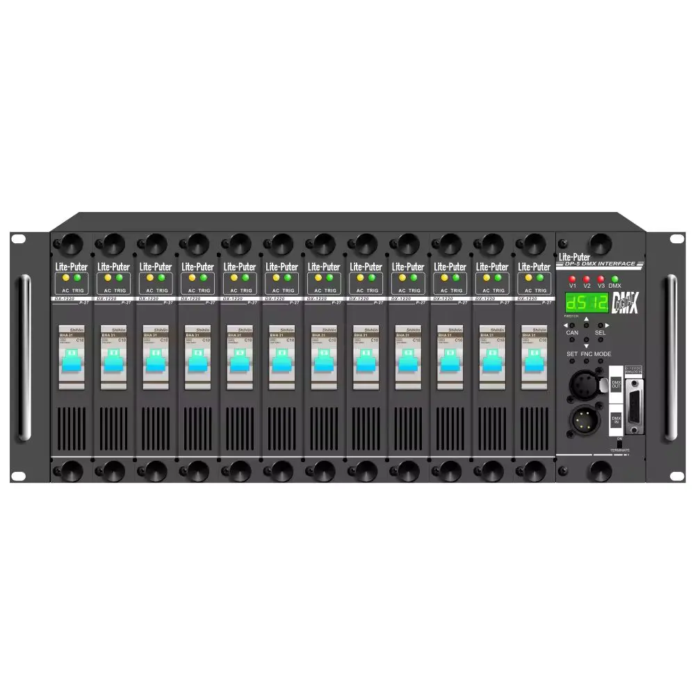 Сценическая световая система затемнения для телестудии