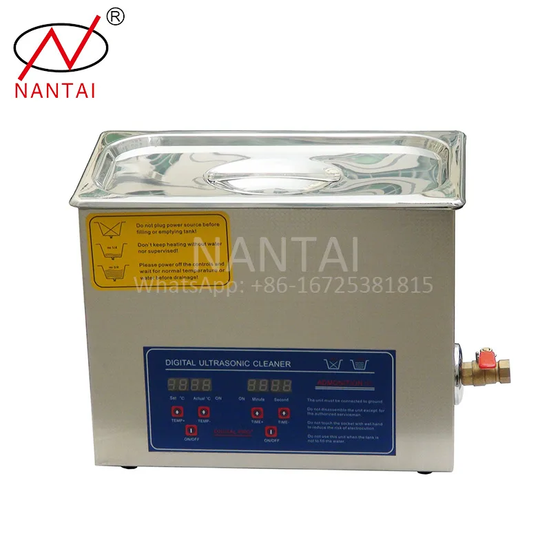 Ультразвуковой очиститель AR-10A 2L с цифровым таймером и нагревателем для очистки топливных