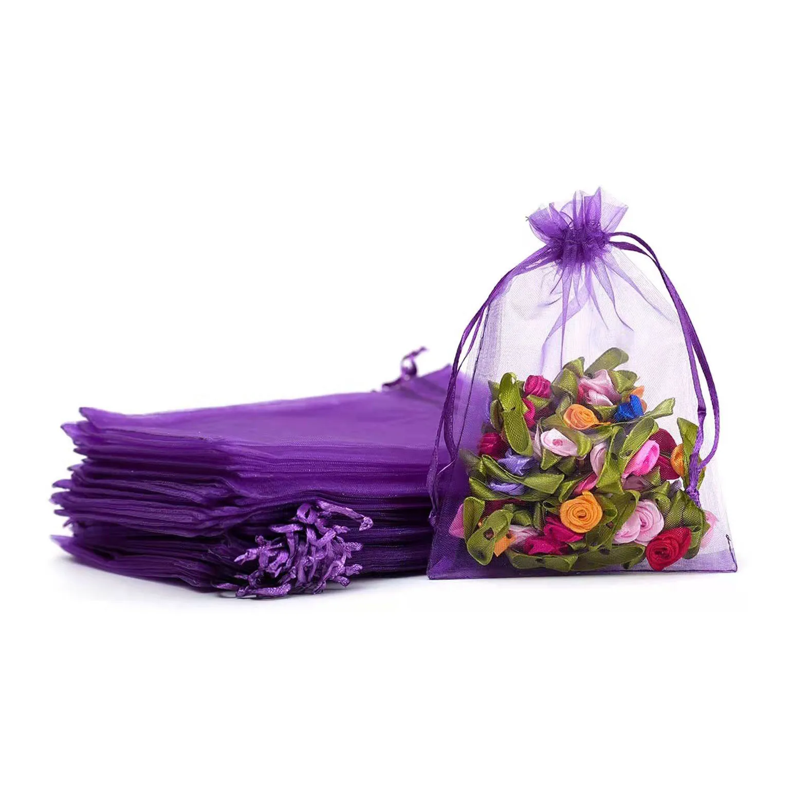 Manufacturer direct selling customized Organza Bag Jewelry Gift Bag Christmas gift bags