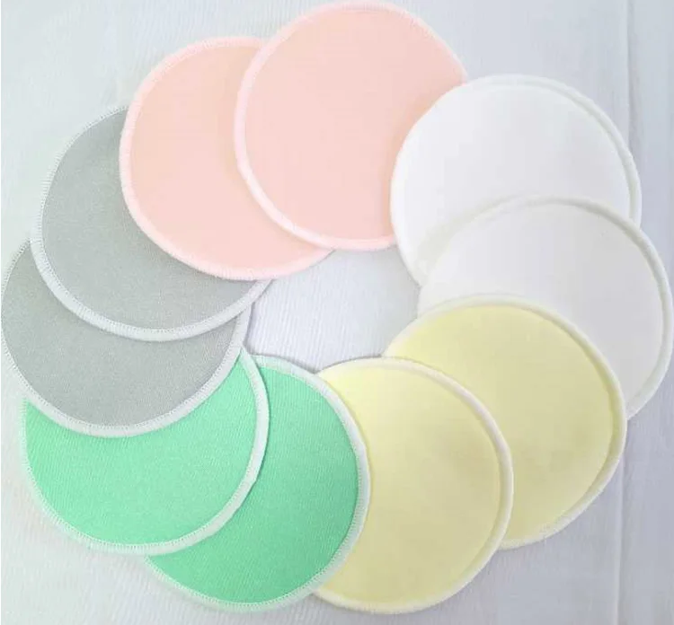 Washable Nursing Pads Reusable Organic Bamboo Breast Pads