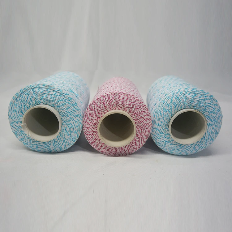 0.8mm pure cotton multiple color yarn yarn gift packing rope