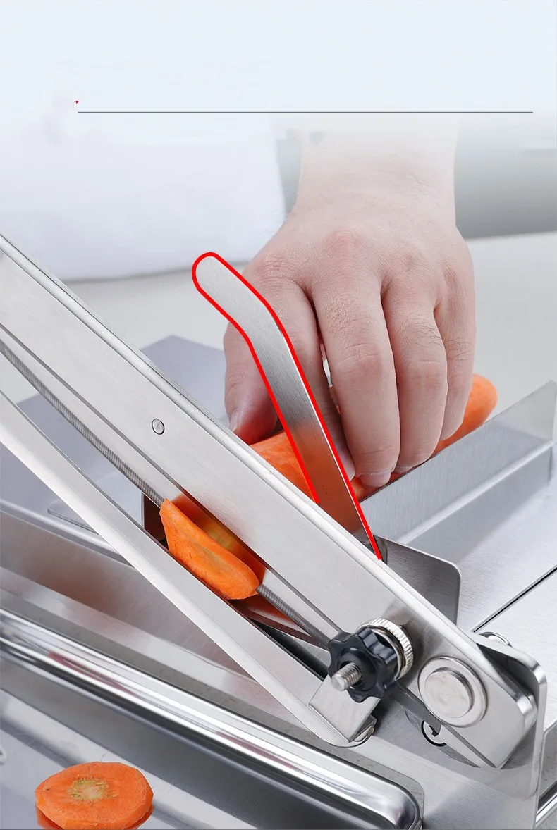 2024 Small Stainless Steel Body  Manual Meat Bone Saw Machine For Farmliy