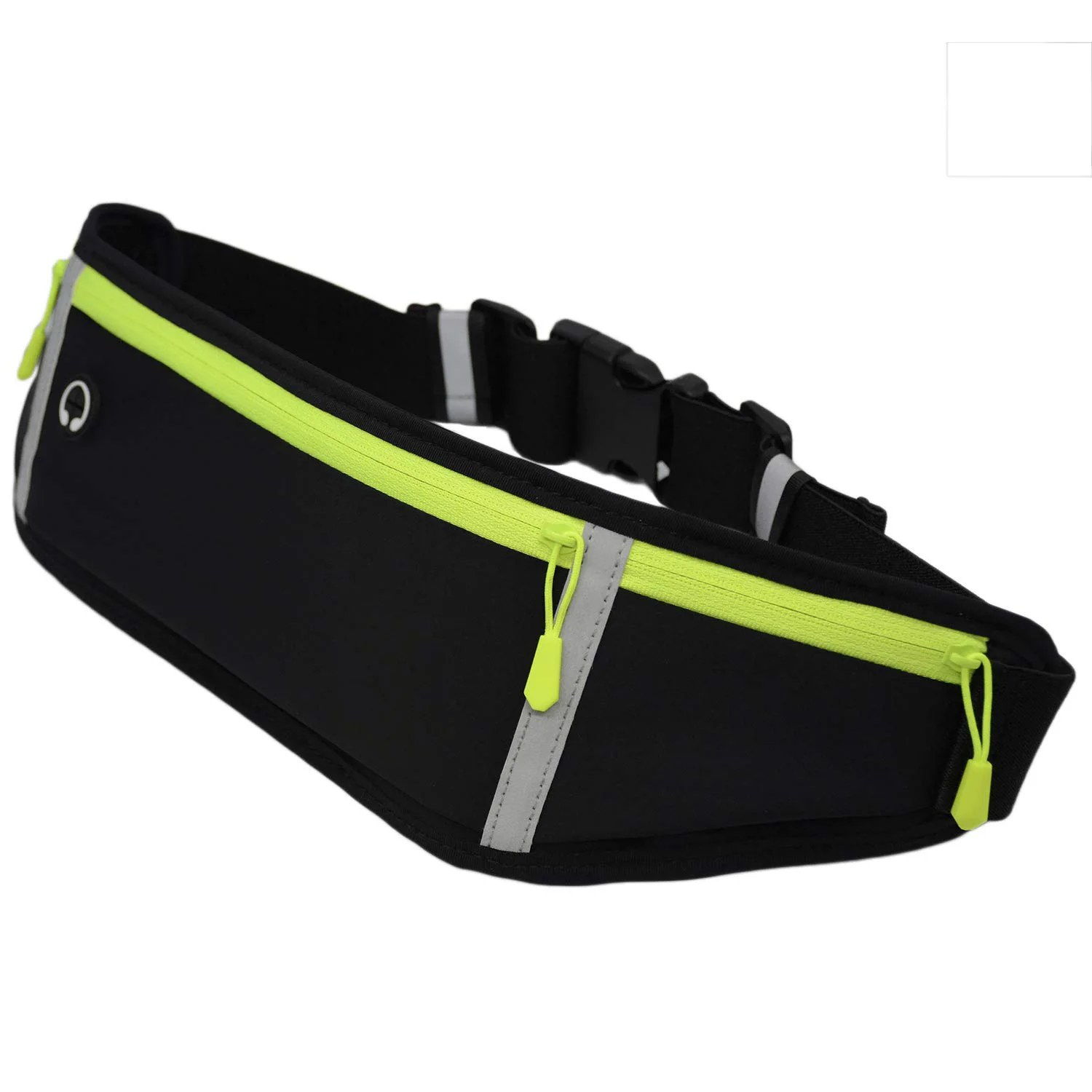 Reflective Running Sports Belt Lightweight Mobile Phone Pouch For Sports Jogging Hiking Waist Bag