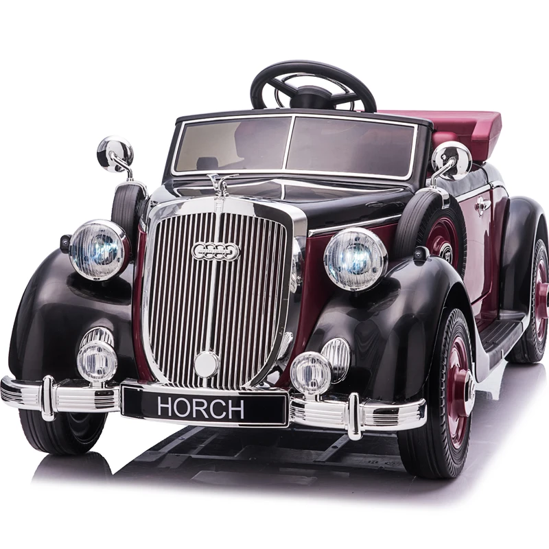 High Quality Birthday Fashion Toy Car Boy Outdoors Ride On Car Electric Two Seats 12V With Remote Control Baby Electric Car