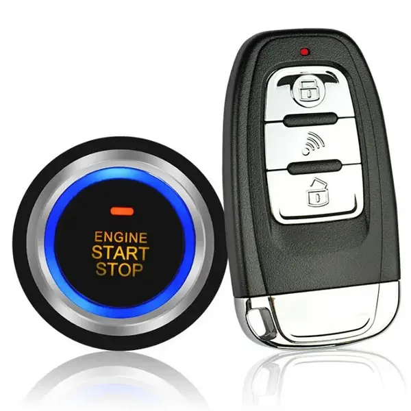 Factory price 12V Remote Starter For Car Keyless Entry Auto Button Engine Car Alarm System Viper Central Locking PKE Start Stop