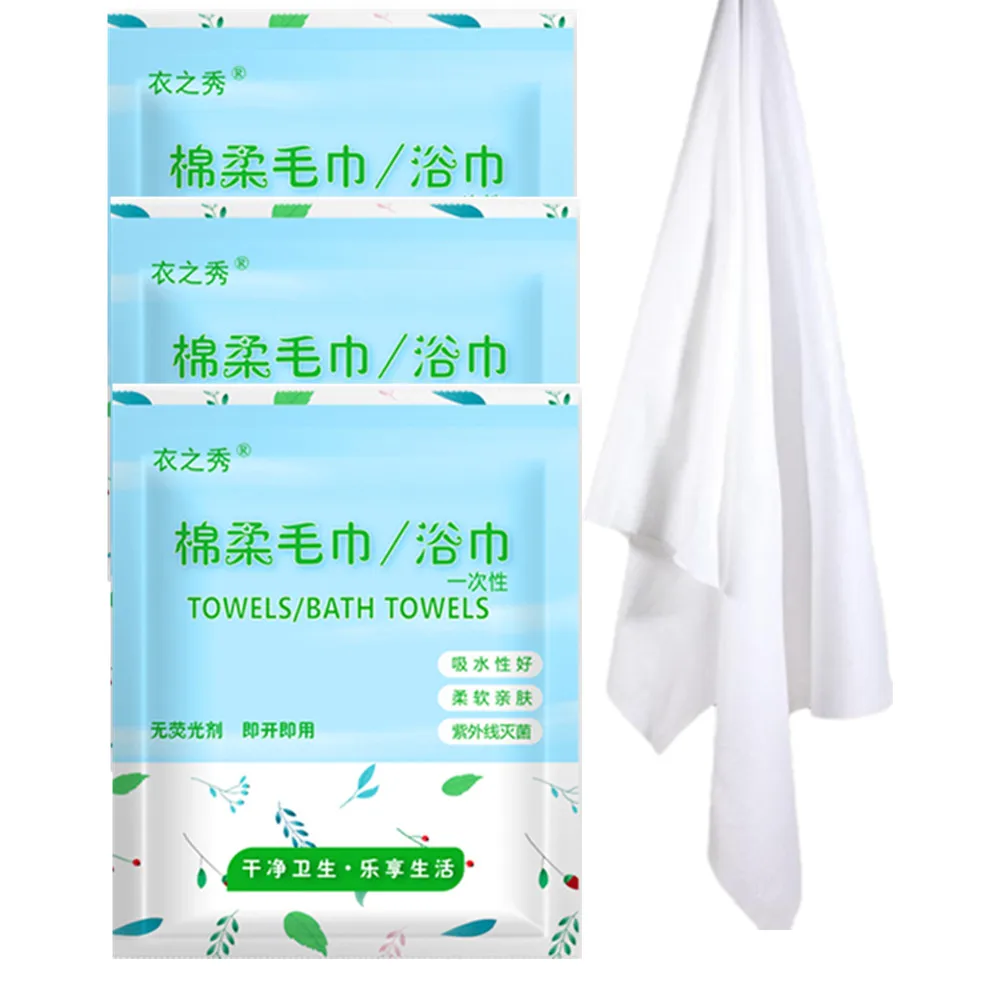 Wholesale Disposable Cotton Tissue Towel Absorbent Nonwoven Cloth Towel for Salon Spa Hotel