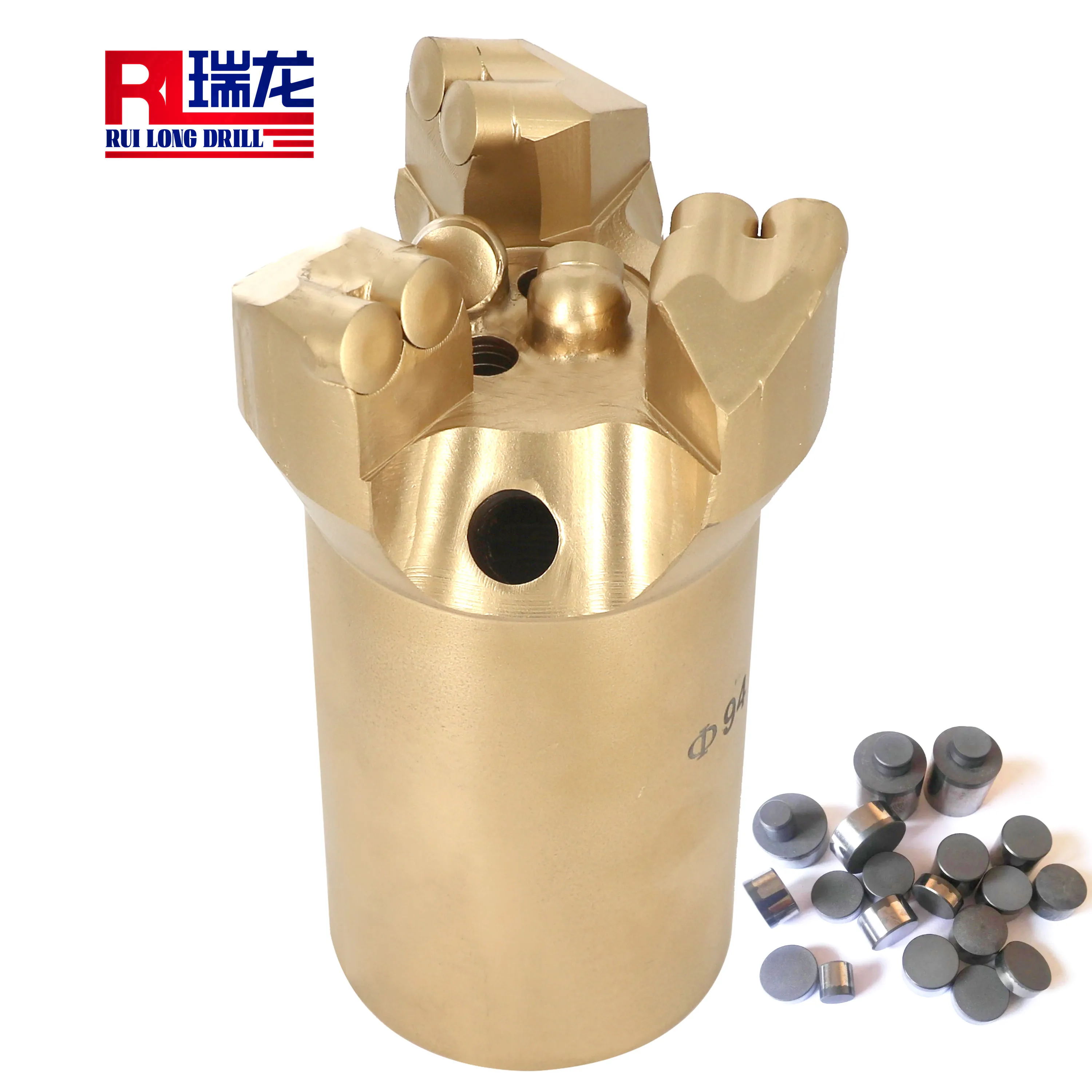 Construction Diamond Composite PDC Drill Bit for Geological Water Drilling Rig - Factory Direct Sale, Three Wing