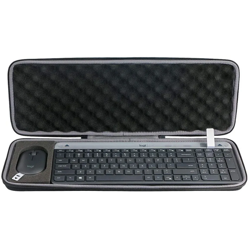 Жесткий EVA чехол для путешествий для Logitech MK470 тонкая беспроводная клавиатура и мышь комбо (только чехол)