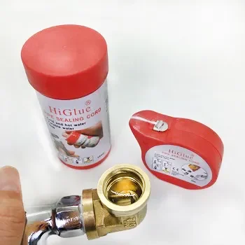 Threaded Pipe sealing cord pipe fitting sealant paste 55 General wire string prevent leakage 160m 50m
