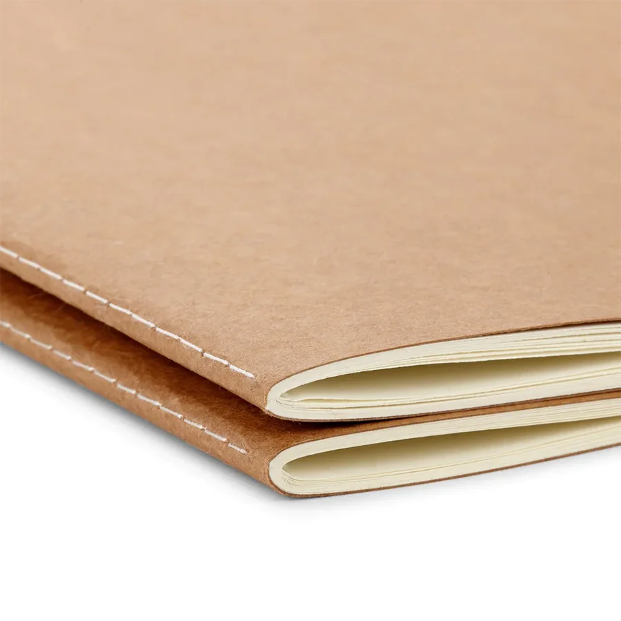Custom Printing Kraft Paper A5 Note Books Softcover Journal Planner Kraft Notebook