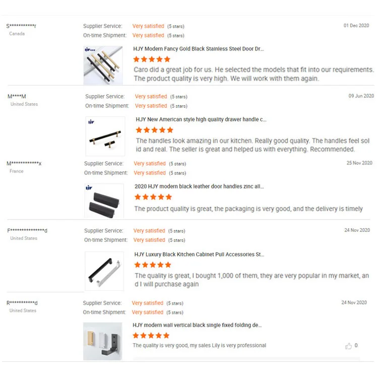 HJY Hot Sales Decorative Furniture Hardware Kitchen Chrome Cabinet Handle