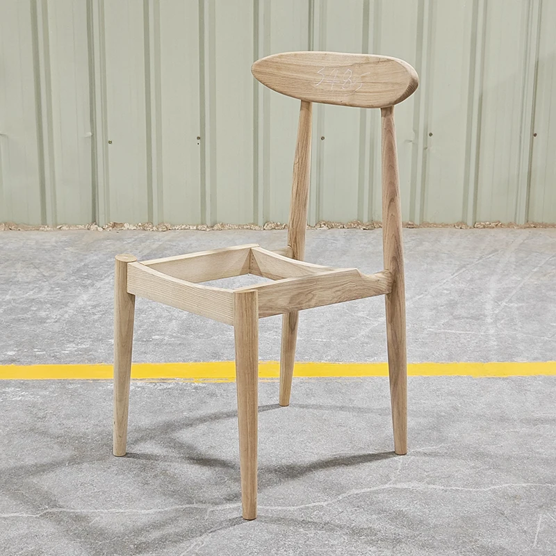 Wholesale European Ash Wood Chair Frames French Style Wooden Furniture Frames