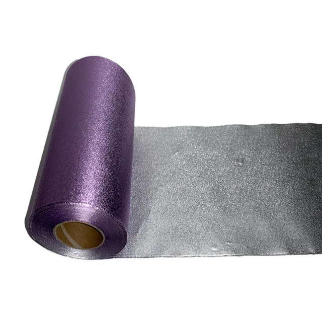 12.7cmx100mx15mic dispenser aluminum foil hair dressing foil roll or pre cut sheet hair foil