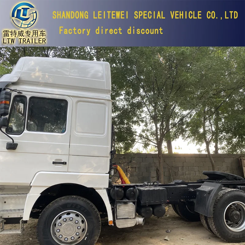 Used Original schman f3000 tractor truck 6*4 container semi trailer tractor head truck price for sale