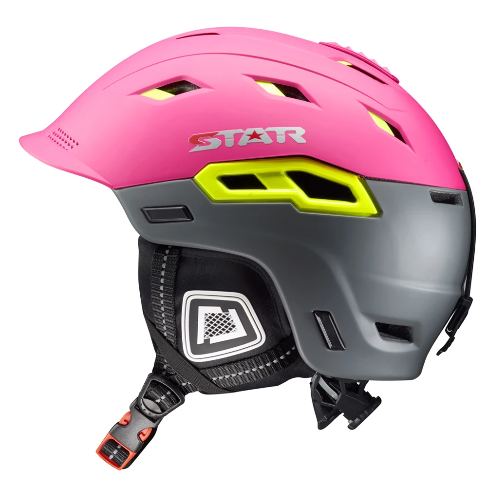 
Factory price CE ASTM certified in mold Ski Helmet for Youth and Adult Outdoor Sports Ski Snowboard Adjustable helmet 