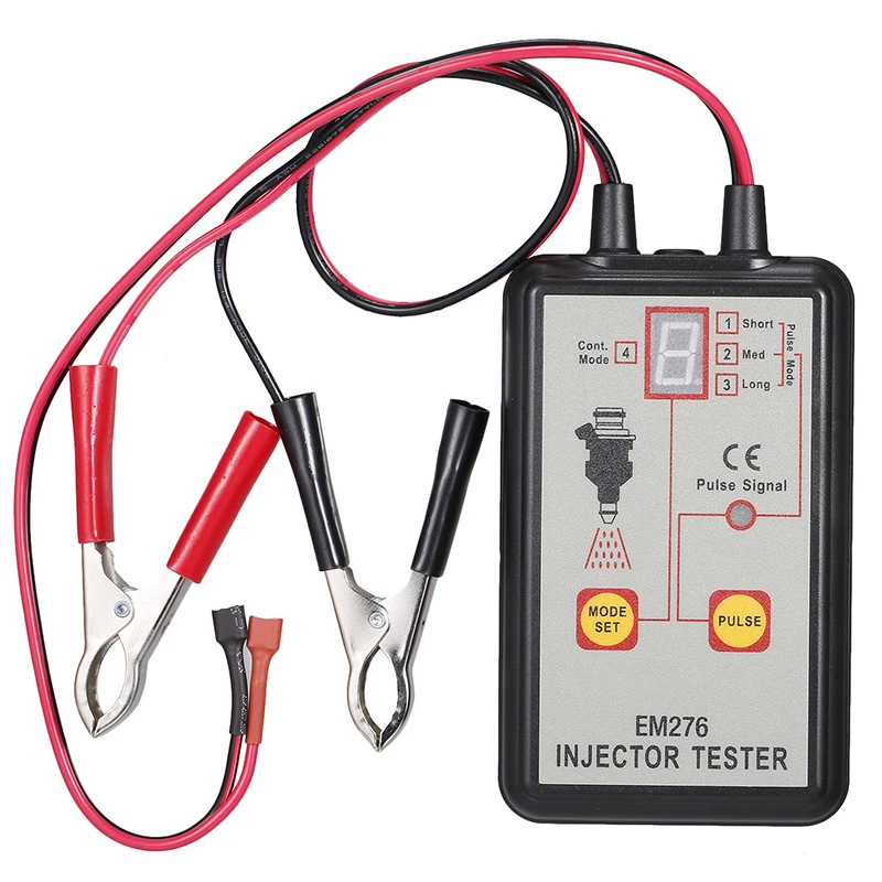 Универсальный DC 12 В ручной автомобильный Инжектор для очистки топлива тестер и адаптер Набор инструментов