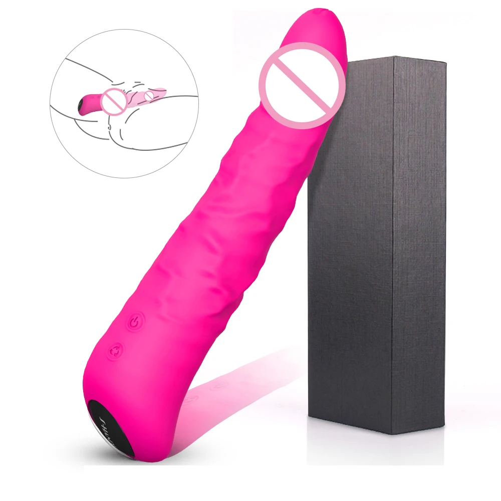 
Hot selling safety silicone simulator rotating dildos vibrate for female masturbation and conjugal sex 