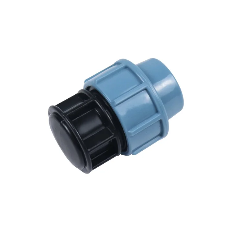 PP Compression Fitting China Factory Water Supply End Plug