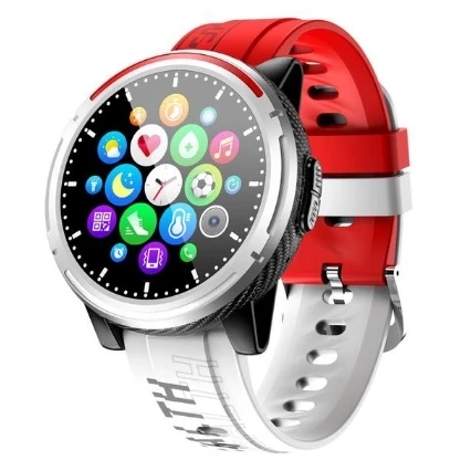 Модные IP67 водонепроницаемые Смарт-часы с сенсорным экраном спортивные пульсометром для фитнеса