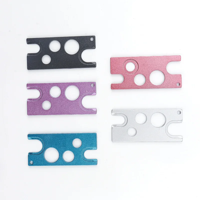 Wholesale Eyelash Extension Glue Bottle Opener Stainless Steel Essential Oil Bottle Opener Eyelash Glue Porous Bottle Opener