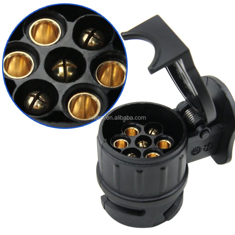 TIROL Америка 13 розетка для подключения к 7-контактный полюс гнездо адаптера проводки универсальный прицеп кабель Разъем