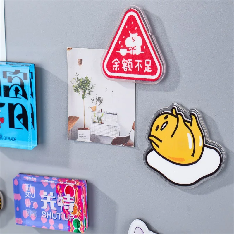 Hot Selling High Quality Children Education Acrylic Magnetic Stickers Home Letters Teaching Cartoon Refrigerator Magnets
