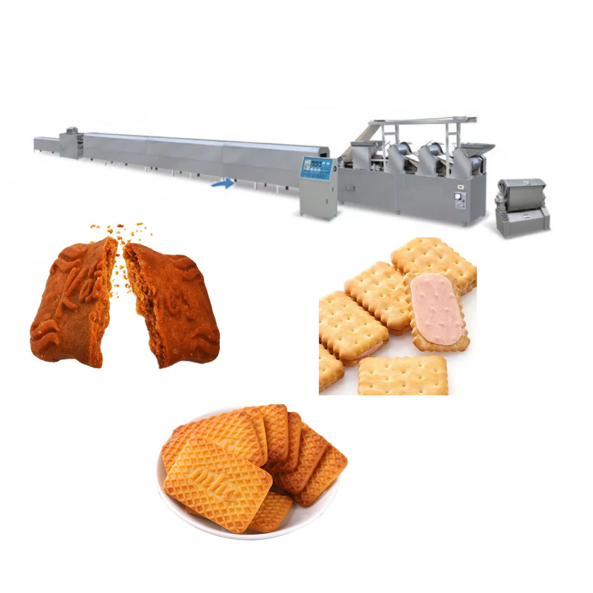 Digestive biscuit making machine equipment processing line