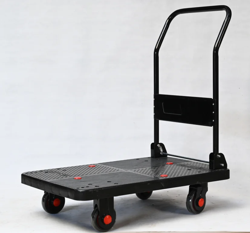 Hand Trolley Handle Push Cart Fold Truck Dolly Stairs 500Kg 200Kg Stair Folding Two Wheel Foldable Foldable Aluminum For