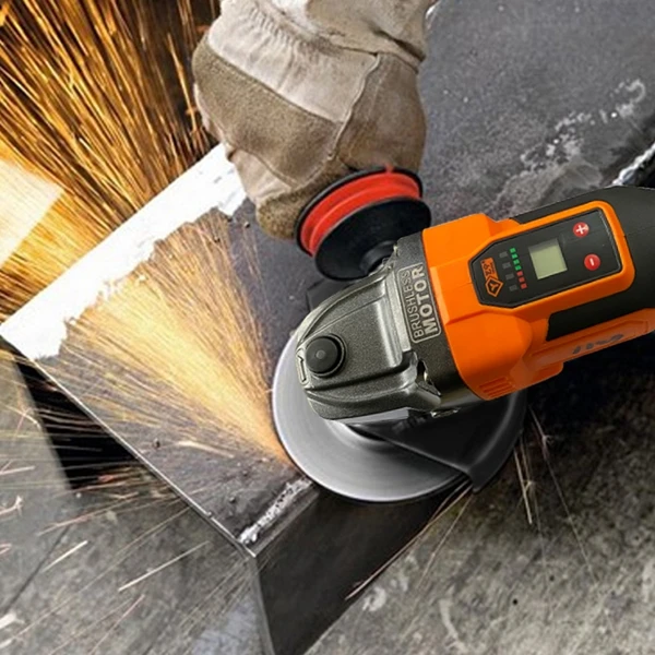 Cordless Professional Portable Brushless Wood Steel Metal Polishing Cutting Machine angle grinder