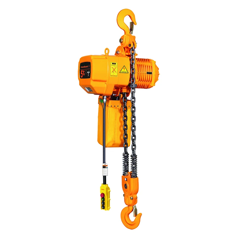 500kg 1to10 ton 100 Meter Electric Chain Truss Hoist 100m Lifting Height Hoist with Electric Motor
