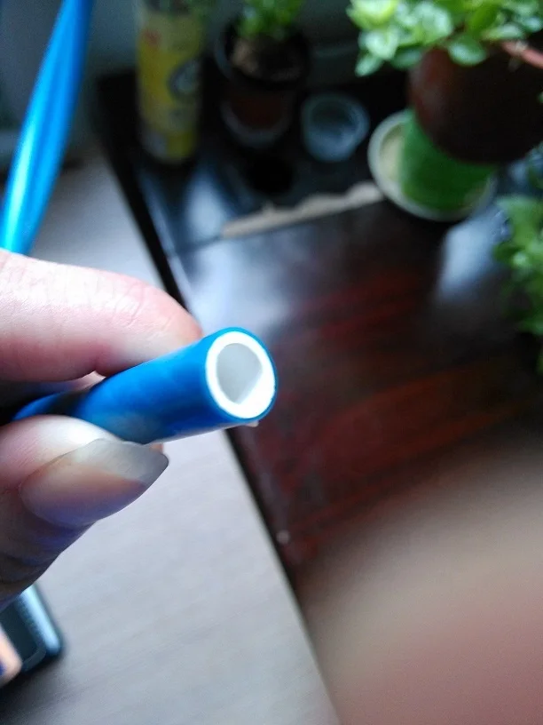 China good quality double wall nylon tube,plastic pipe,reinforce nylon(PA) tubing high pressure tubing