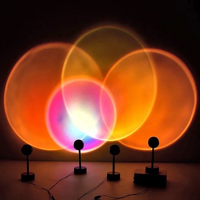 Имитация восхода и заката, светодиодный аквариумный светильник, диммер, таймер, солнце, радуга, закат, лампа