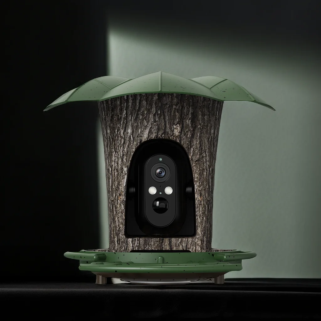 Solar Bird Feeder with Camera WIFI 4G Network Outdoor Camera Solar Powered Auto Capture Bird Trail Camera