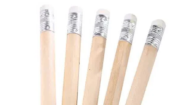 customized 88 mm  wood golf pencil with one color printing