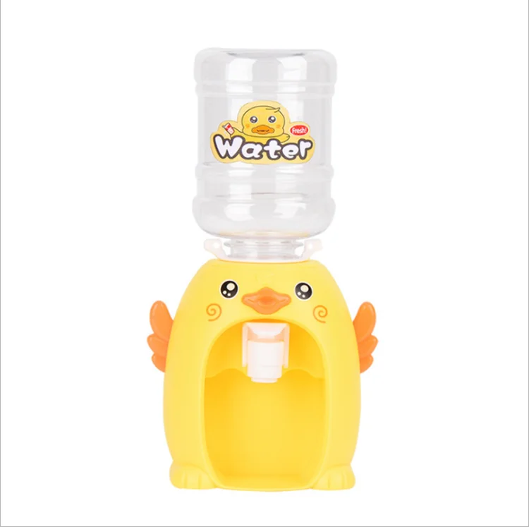 
Children mini fun water dispenser kids toy mini plastic cartoon animal pig frog duck drinking fountain dispenser toy 