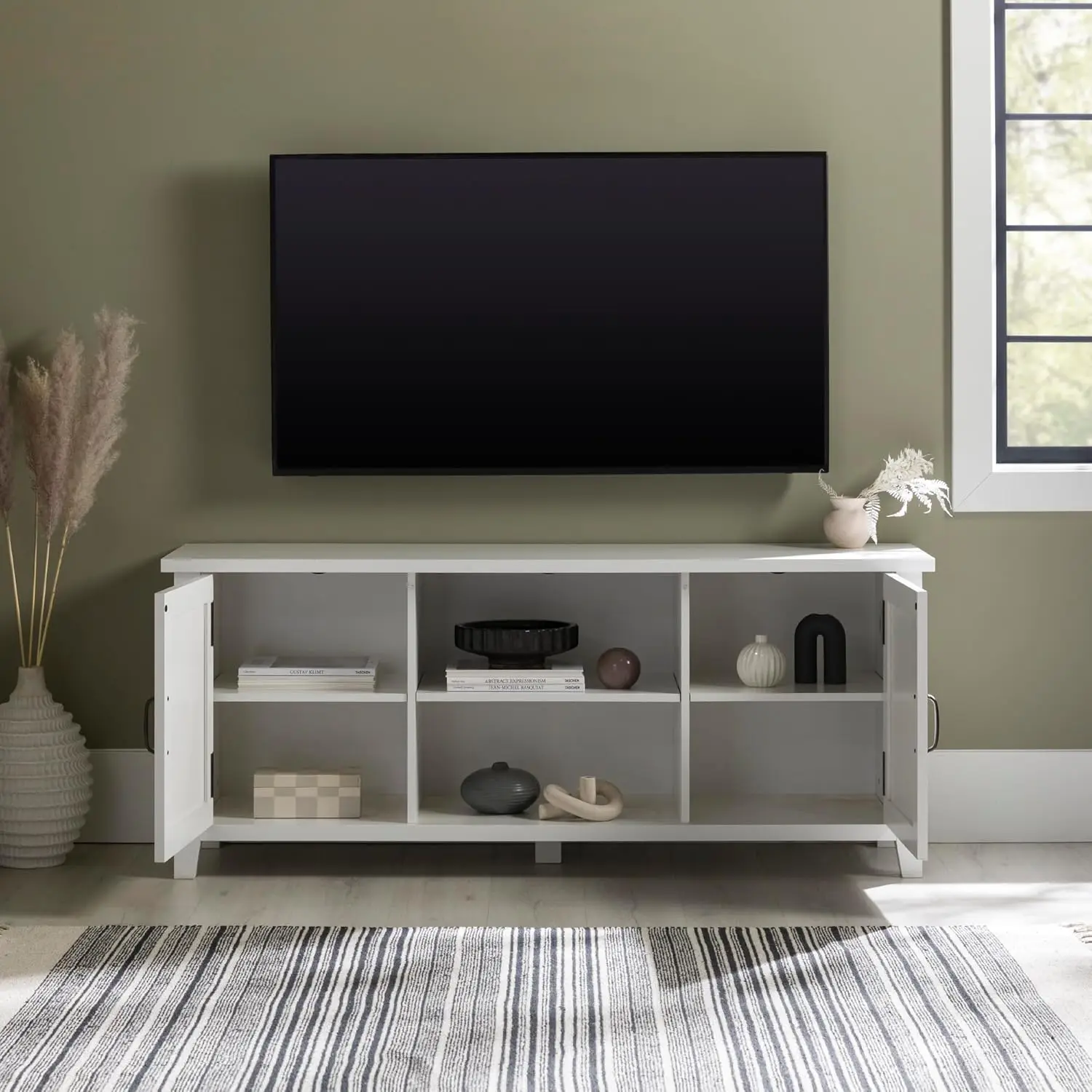 Old style decoration, antique TV station, living room furniture, wooden design, TV cabinet