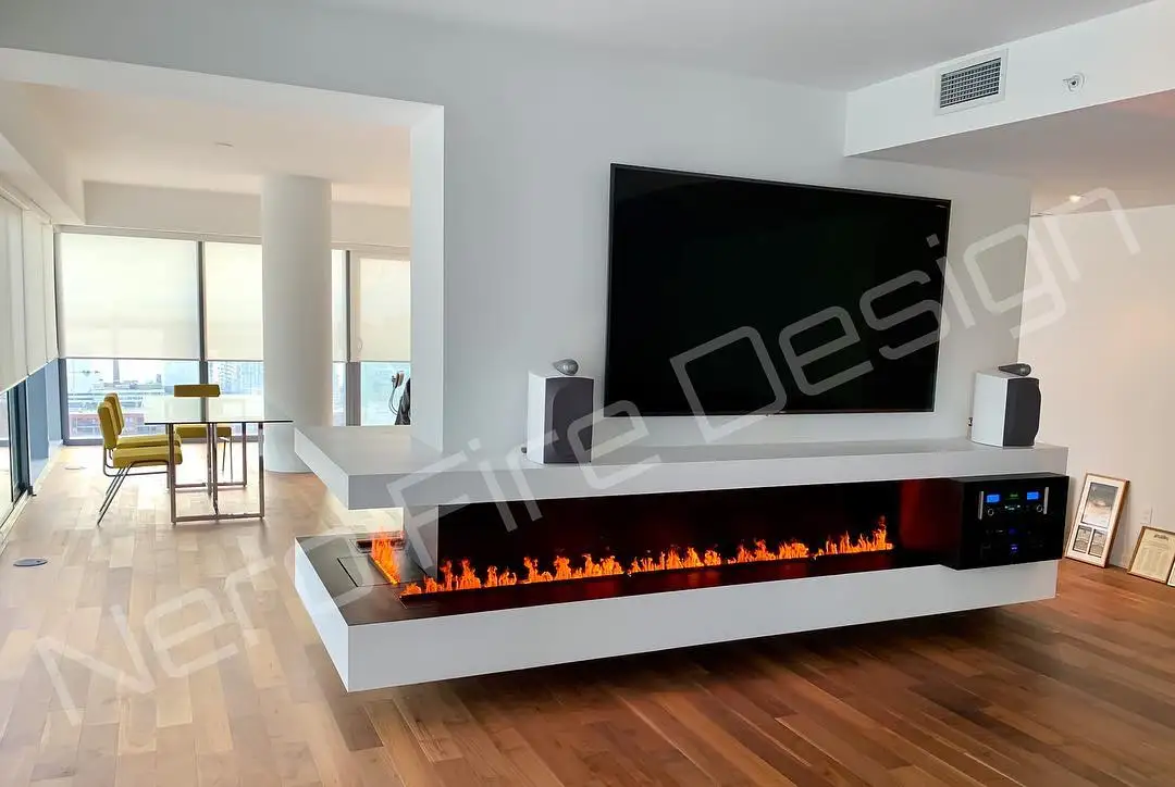 Decor TV Insert  Atomization 3d Steam Electric Fireplace Simulation Flame Steam Electric 3d Water Vapor Fireplace