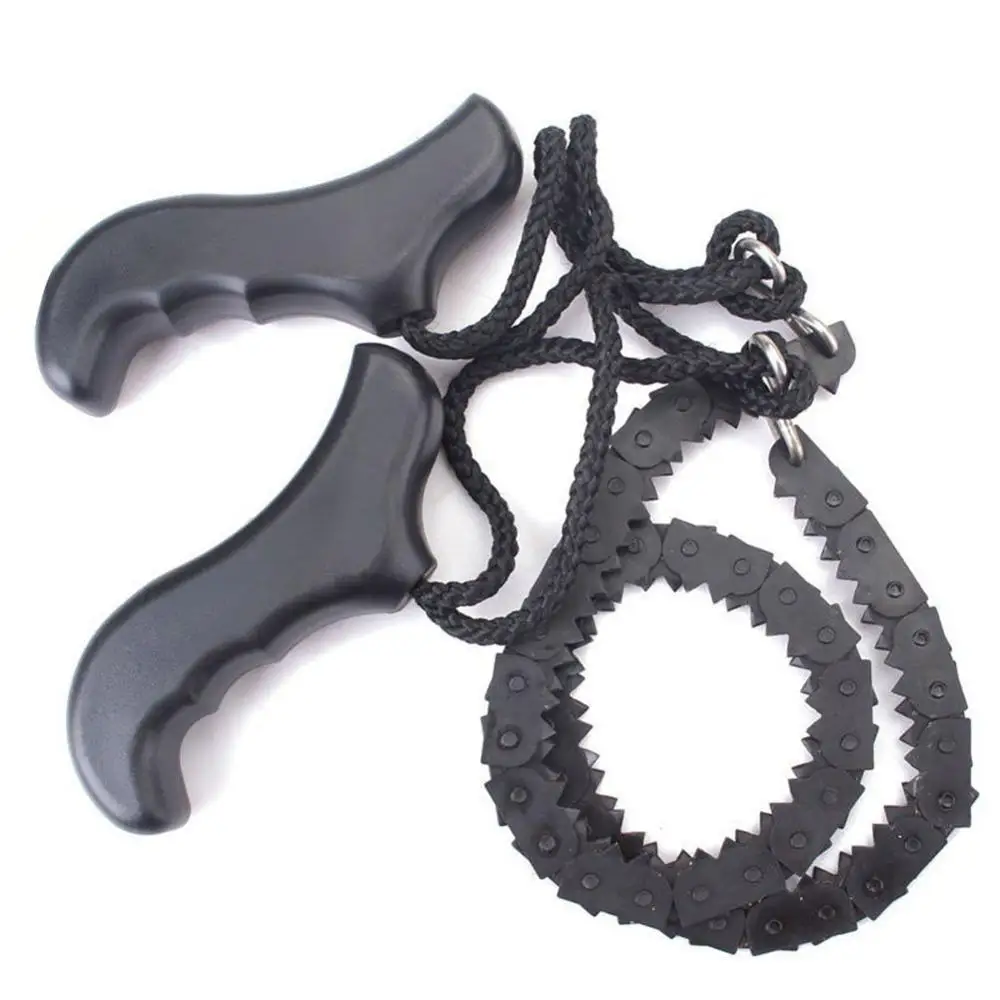 Lumbering Chain Saw Outdoor Hand-pulled Wire Saw Portable Pocket Amazon Hot Selling Hand Saw Camping Hunting Knives