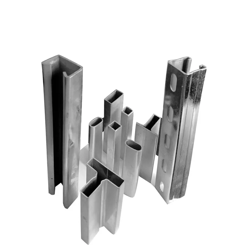 ERW hollow GI/galvanized steel pipe tube roll forming machine