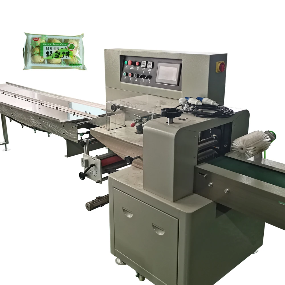 2022 Vegetable And Food Flow Pillow Wrapping Bag Packing Machine/Automatic Pillow Packaging Wrapping Machines