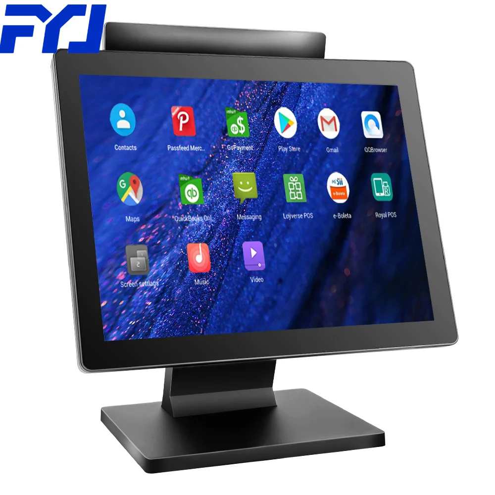 F2-5 15' All-in-one Sistema Pos Machine Cash Register Cashier Machine Touch Android Windows Pc Pos System For Sale